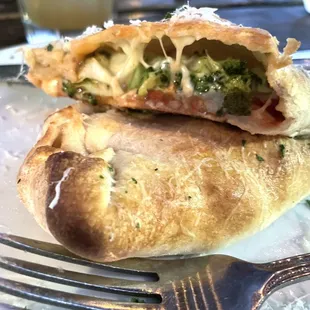pocket pizza/small calzone