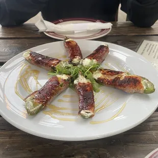 Jalapeño poppers.