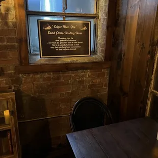 Dead Poets Reading Room