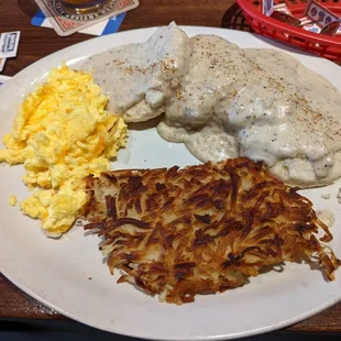 Biscuits &amp; Gravy for $11.99.