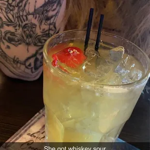 Whiskey sour