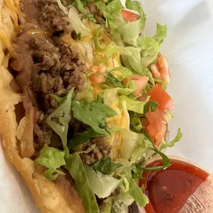 $1 tostada
