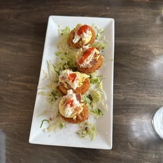 Fried Deviled Eggs