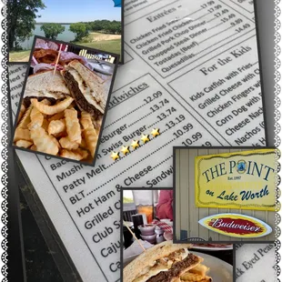 Patty Melt. Over cooked -but well seasoned and still juicy. It was amazing.