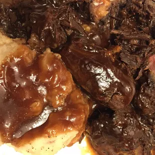 This looks really good doesn&apos;t it? It Had a very burnt crockpot barbecue taste. Couldn&apos;t eat