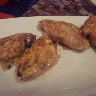 These Wings were parmesan garlic, very good
