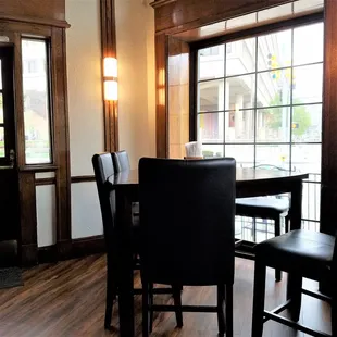 window seating on the point