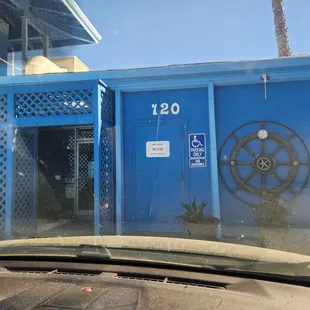 Accessible entrance.