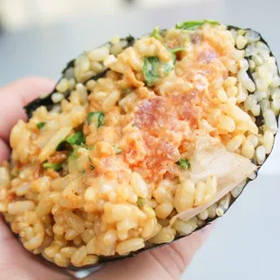 Spicy tuna burrito