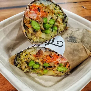 Chicken Poke Burrito