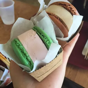 Cute Macaron Ice cream