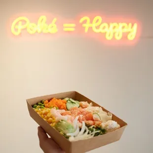 Poke makes me happy!