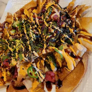 food, nachos