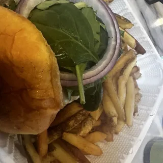Teriyaki Burger Lunch