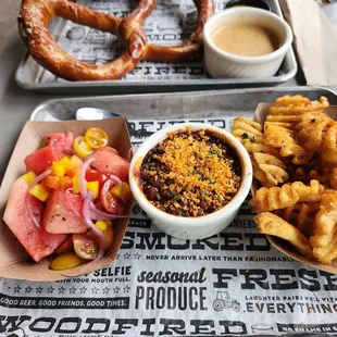 Tomato Watermelon Salad