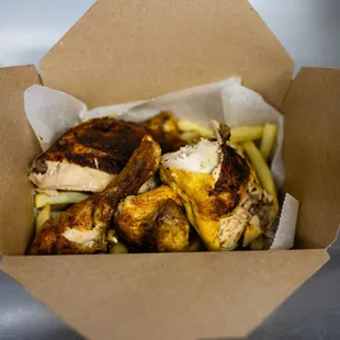 Pollo Asado with Fries