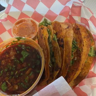 Birria tacos