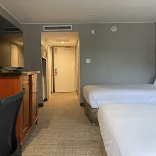 View of the room from the balcony