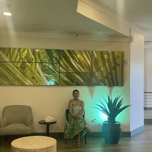 The lobby