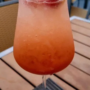 Don't make me blush cocktail
