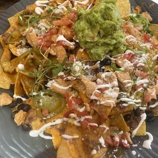 Chicken nachos