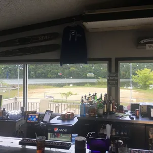 Lower bar lake view. Even better in person.
