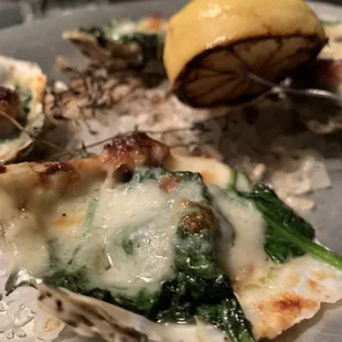 NC oysters! These were fantastic (5 or 6 to a plate)