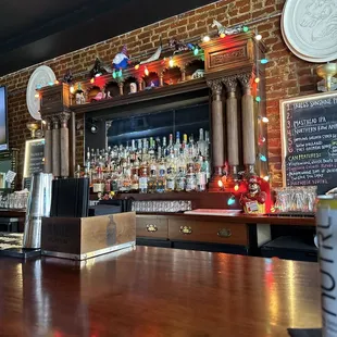 The bar area because I already devoured my chicken tenders