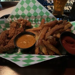 The best chicken tendies in the world. In the WORLD, Craig!