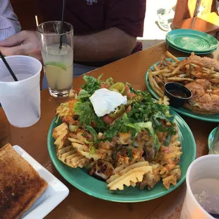 French fry nachos