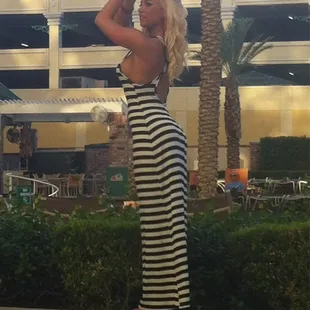Fitness model doing a shoot while we were there.