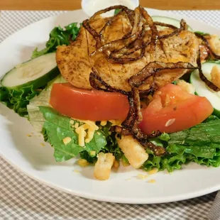 Blackened Grilled Chicken Salad