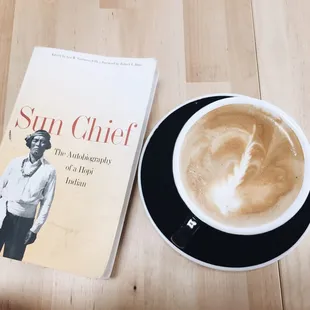 Cute and really tasty lattes! I tried the seasonal syrup (cinnamon apple) and it was delicious!