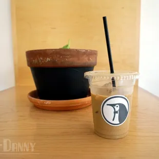 Iced Honey Lavender Latte - nice hints of the Lavender flavor and (thankfully) not too sweet.