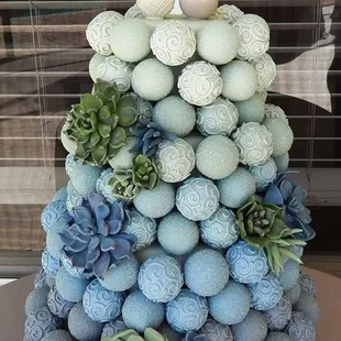 Ombre Wedding Cake Pop Cake