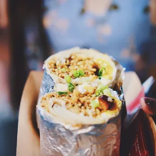 Pork Belly Ramen Burrito