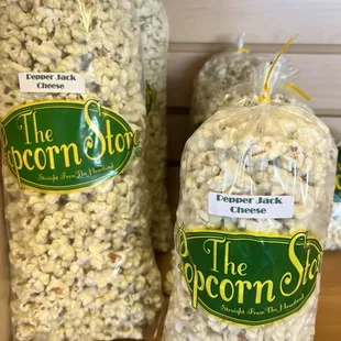 Ooo! Pepper Jack popcorn has a slight kick