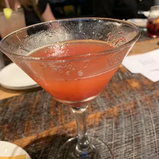 Strawberry cocktail