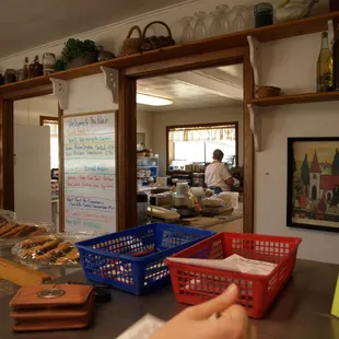 view of the kitchen