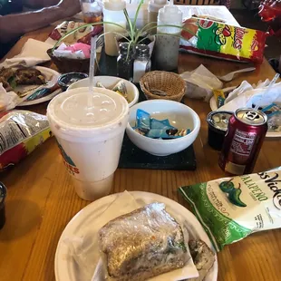 Ww couldn&apos;t stop eating to take a pic but here&apos;s an after photo. Please stop in! You won&apos;t regret it.