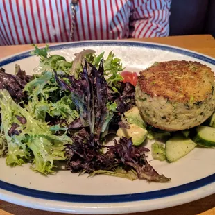 Crab Cake Salad