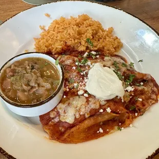 Smoked Brisket Enchiladas