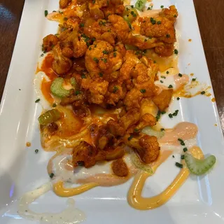 Roasted Buffalo Cauliflower
