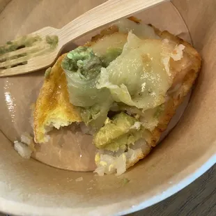 Layered Hashbrown no bacon