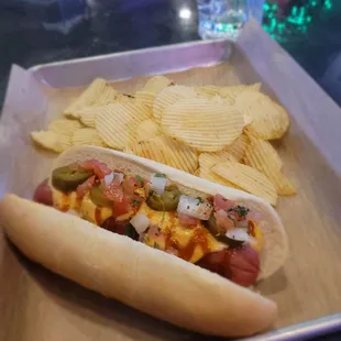 Homewrecker Dog! Had this during a few Stars games!