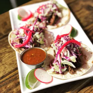 Short Rib Tacos $7 Tuesday bar special  11am-3pm