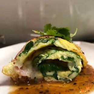 Rolled Omelette  Brunch Sat + Sun  10am-2pm