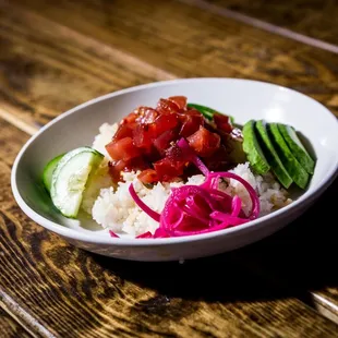 Ahi Tuna Poke Bowl