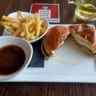 French Dip Burger