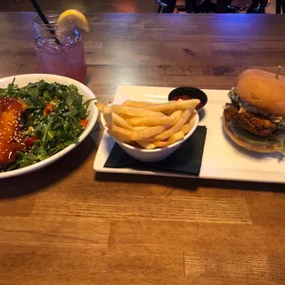 Sesame BBQ Salmon Salad